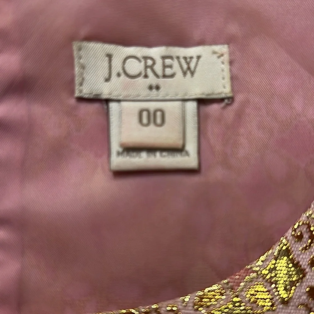 J. Crew shiny blouse